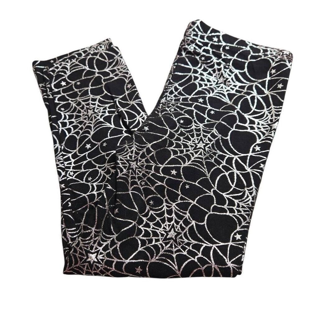 Halloween Spiderweb leggings 5T